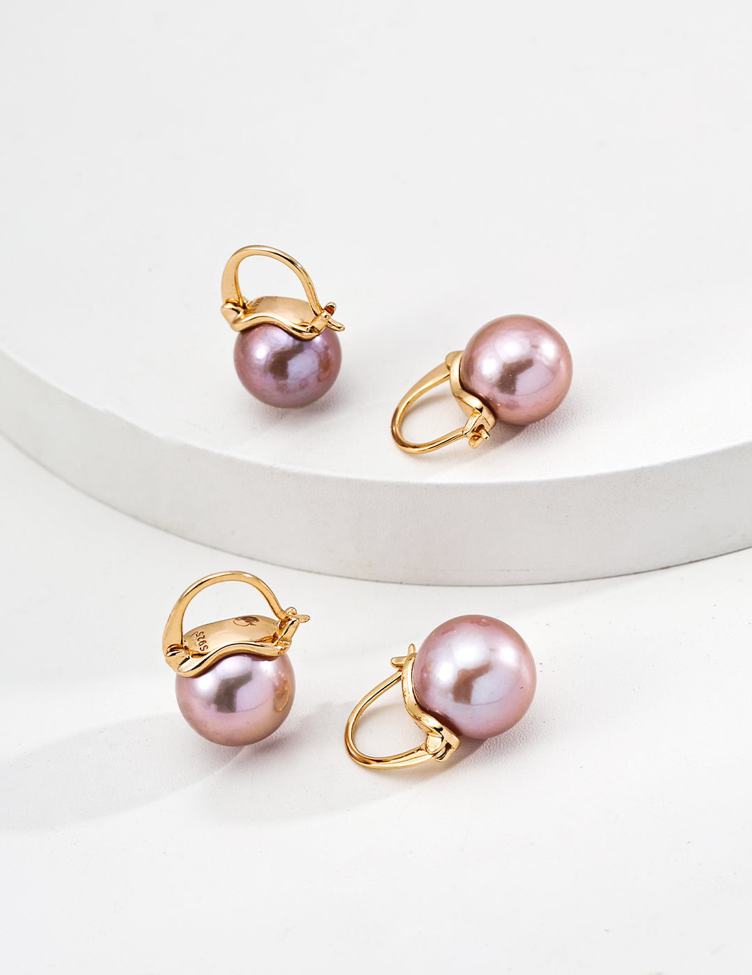Purple Earrings