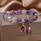 Sample - Purple Crystal Bracelet